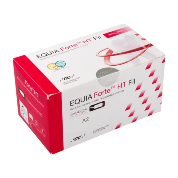 GC EQUIA Forte HT Fil – Bulk Fill Glass Hybrid Restorative System (50 Capsules)