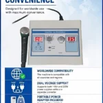 1MHz Ultrasound Physiotherapy Machine Home Clinic Pain Relief Deep Heat Therapy